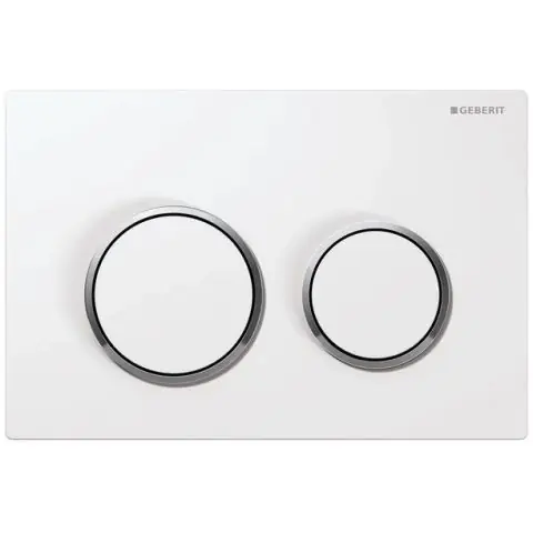 Säker betalning Geberit Omega 20 Spolplatta