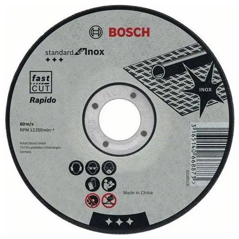 Bosch Standard for Inox Kapskiva Endast idag