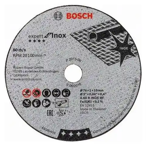 Bosch Expert for Inox Kapskiva Kampanj