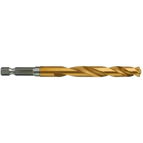 Milwaukee SHOCKWAVE Red Hex HSS-G TIN Metallborr Extra rabatt