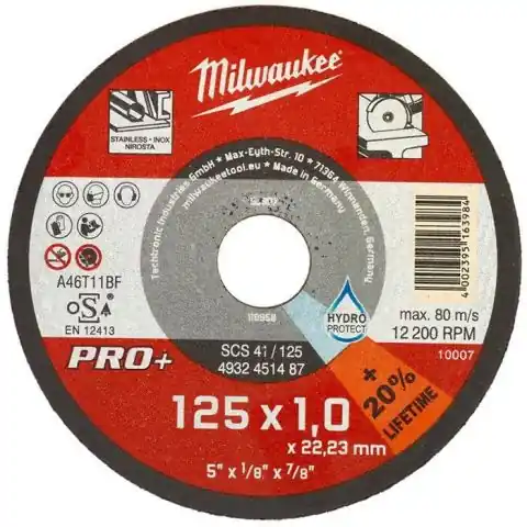 Milwaukee SCS 41 PRO+ Kapskiva Sista chansen