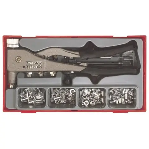 Snabb leverans Teng Tools TTNR81 Blindnitmuttersats