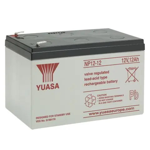 Extra rabatt Yuasa NP12-12 Blybatteri