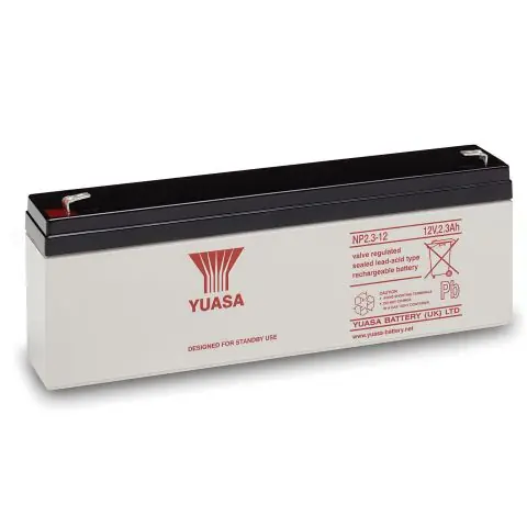 Yuasa NP2.3-12 Blybatteri Snabb frakt