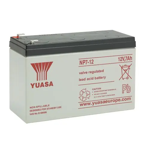 Nedsatt pris Yuasa NP7-12 Blybatteri