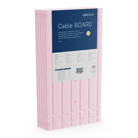 Expressleverans Ebeco Cable Board Isolerskiva