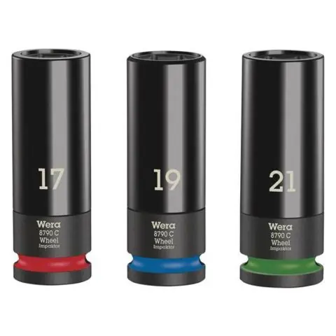 Wera Wheel Impaktor C Set 1 Hylsmejselsats Reapris